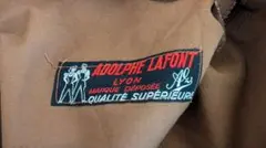 【希少】1940s Adolph Lafont レイルロードワークパンツ男女タグ