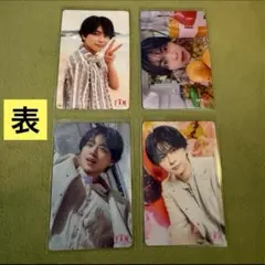 timelesz FAM トレカ 4枚セット 佐藤勝利＆猪俣周杜