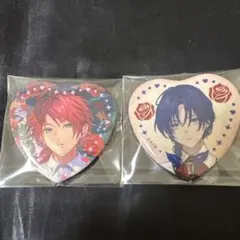 にじさんじRose Valentine 缶バッジ ローレン・イロアス 花籠つばさ