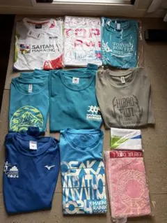 マラソンイベントTシャツ、タオル