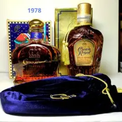 Crown  スペシャルリザーブ & リミテッドエディション 1978 Crown Royal スペシャルリザーブ & リミテッドエディション 1978