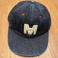 桃太郎ジーンズ☆MJ（黒刺繍）★デニムキャップ 桃太郎ジーンズ☆MJ（黒刺繍）☆デニムキャップ 【公式通販】