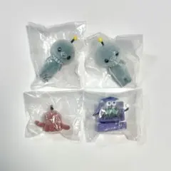 教育番組 フロッキーフィギュア ガチャガチャ タマ パウル はかせ コンプリート