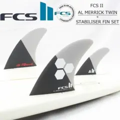 FCS2 AL MERRICK TWIN + STABILISER FIN