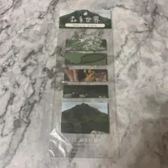 BUNNY海外文具　おしゃれインスタ風写真付箋100枚セット④山　森　海