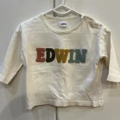 EDWIN 七部袖　Tシャツ クリーム色のサムネイル