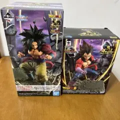 ドラゴンボール一番くじドッカンバトル孫悟空　プライズ品べジータセット