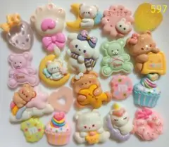デコパーツ　ゆめかわ　アニマル　スイーツ