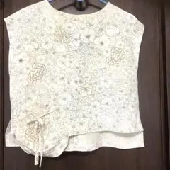 着物リメイク❗️ポケットが可愛い　ベストハンドメイド　いきなり購入OK❗️❗️