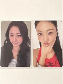 TWICEジヒョ　シーグリ2026 JAPAN.韓国トレカ2枚セット