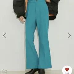 裏起毛 スラックス