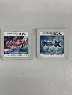 ポケモン 3DS ポケットモンスター X Y ソフトのみ 2本セット