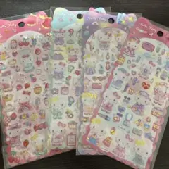 サンリオ キティちゃん ぷくぷくシール ぷっくりシール エポキシシール シール