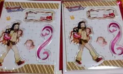 【鬼滅の刃】 バレンタイン＆ホワイトデー アクリルスタンド　竈門禰豆子　 2点