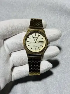 セイコー 自動巻き時計 ゴールド