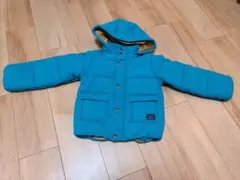 Samansa Mos2 Lagom 中綿コート ブルー XL