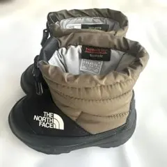 THE NORTH FACE ヌプシブーツ　ブラック/ブラウン15cm