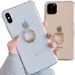 ★ iPhone12Pro ケース おしゃれ リング付き e12Pro 821