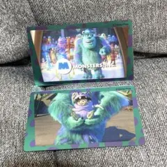 モンスターズインク　ブー　カードステッカー　2枚セット　ディズニー　Disney