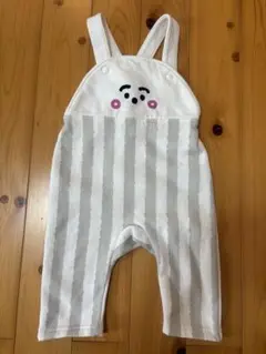 しなぷしゅ 裏起毛 サロペット