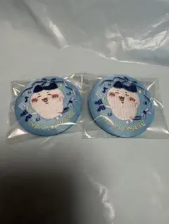 ちいかわ 刺繍缶バッジ/ハチワレ
