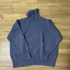 L.L.Bean タートルネックセーター ウィメンズ3X 青