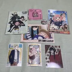 SPY×FAMILY ハイチュウコラボポストカード　　ピンバッジ ミニ缶バッジ等