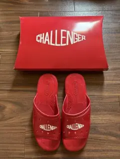 CHALLENGER チャレンジー シャワーサンダル レッド Lサイズのサムネイル