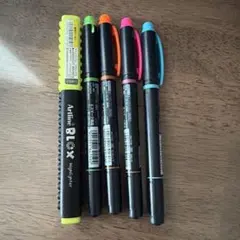 蛍光ペン　5色セット