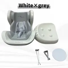 ラブブ 用 チャイルドシート 車用 カーシート　ぬい活　グレー