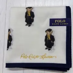 ポロ　ラルフローレン ポロベア　ハンカチ　未使用