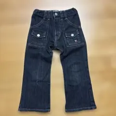 DOUBLE_Ｂデニムファクトリー　ブラック100cm