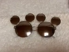 ディズニー ミッキー サングラス（シルバー）
