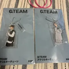 &TEAM アクリルキーホルダー HARUA TUMA 2点セット