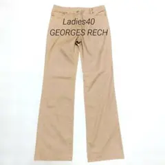 GEORGES RECH ジョルジュレッシュ リネン混 パンツ 40のサムネイル