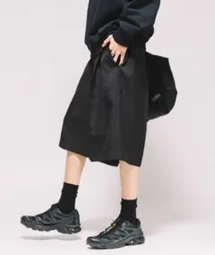 FREAK’S STORE バギーシルエット スラックス ショートパンツ　M