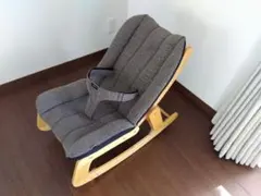 カトージプレミアム　木製ロッキングベビーチェア