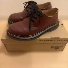 訳有 美品 Dr.Martens レッド NAPPA 1461 UK4 23