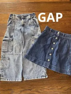GAP ソフトデニム　カーゴパンツ