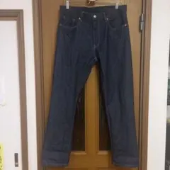 UNIQLO　ユニクロ　ストレートデニム　W33in 赤耳　セルビッチ　廃盤