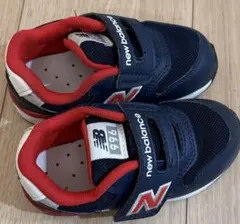 ニューバランス 996 14cm ベビー　ネイビー　レッド