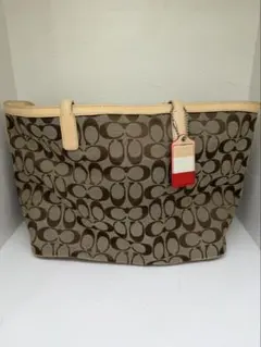 Coach ロゴプリント トートバッグ