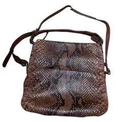 ♥️未使用保管JRA♥️お安く希少カラーパイソンバック美品 ♥️未使用保管JRA♥️お安く希少カラーパイソンバック美品 2025年