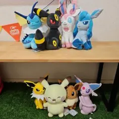 ポケモン イーブイフレンズ ぬいぐるみ 9体セット プライズ品 - メルカリ