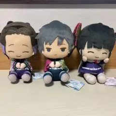 【鬼滅の刃】でっかいぽふっとぬいぐるみ 胡蝶しのぶ冨岡義勇栗花落カナヲ3体セット
