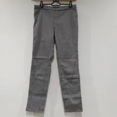未使用 ユニクロ ストレッチ レギンスパンツ 千鳥格子ＸＬ