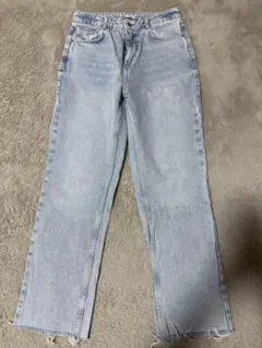 ZARA ストレートデニムパンツ
