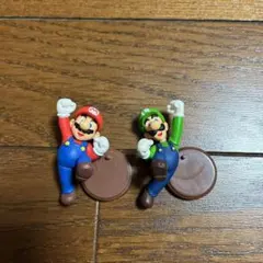 スーパーマリオ　チョコエッグ　ミニフィギュア　フィギュア　マリオ　ルイージ