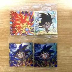 ドラゴンボール超戦士シールウエハース　4枚