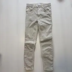 ZARA スキニーデニム ホワイトスキニー EUR36